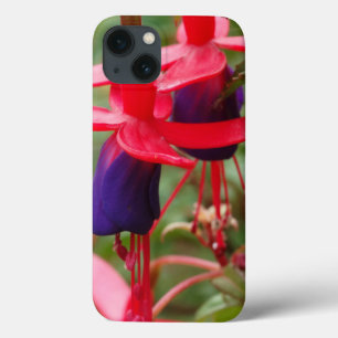 Roze Paarse Bloemen Apple iPhone 7, Stoere Xtreme iPhone 13 Hoesje