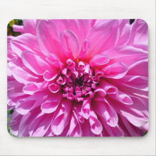 Roze Paarse Dahlia Bloem Muismat
