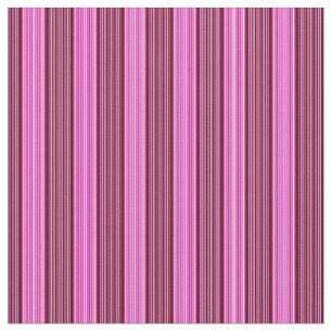 Roze Paarse en Fuchsia krijtstrepen Stof