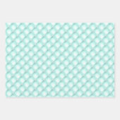 Roze, Paarse en Mint Tufted Pearls Inpakpapier Vel (Voorkant 3)