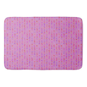 roze, paarse en oranje stippen badmat