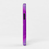 ROZE PAARSE FUCHSIA FRACTAL LIGHT WAVES MONOGRAM Case-Mate iPhone CASE (Achterkant/rechts)