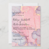 Roze Paarse gouddurfwedstrijd Kaart (Voorkant)