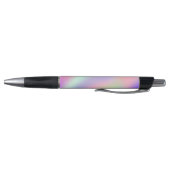Roze paarse holografische monogram naam script pen (Bodem)