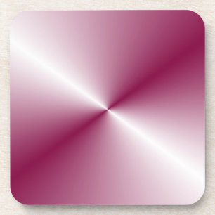 Roze Paarse Kleur Elegante Lege Aangepaste Sjabloo Bier Onderzetter