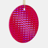 roze paarse kunst keramisch ornament (Rechts)