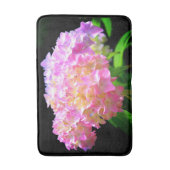 Roze paarse oranje hydrangeas badmat (Voorkant Verticaal)