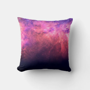 Roze Paarse Sterrenhemel Kosmische Melkweg Hemel V Kussen