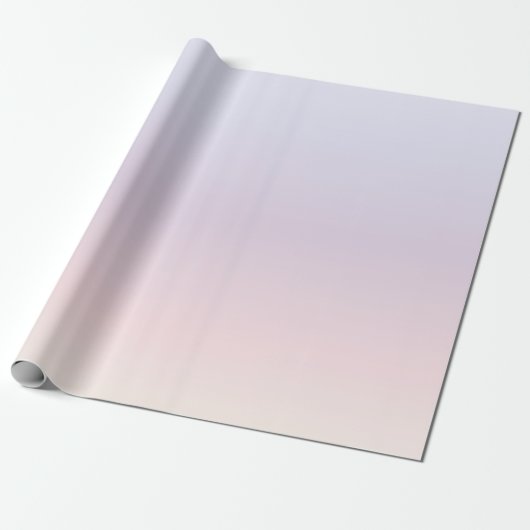 Roze Paarse verloopgradiënt Minimaal ontwerp Cadeaupapier (Uitgerold)