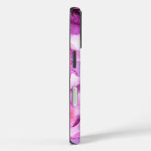Roze paarse waterverf bloemen Case-Mate iPhone case (Achterkant / Rechts)