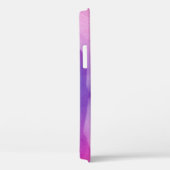 Roze & Paarse Waterverf Case-Mate iPhone Case (Achterkant / Rechts)