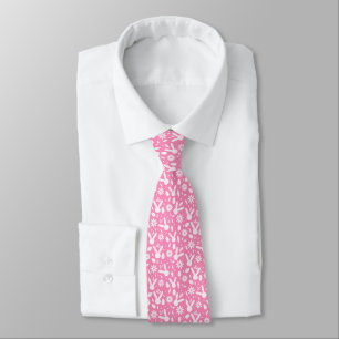 Roze Paashaasoren Stropdas