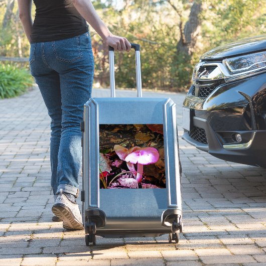 Roze paddenstoel sticker (Koffer Insitu)