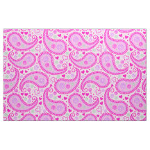 Roze Paisley Love Hearts