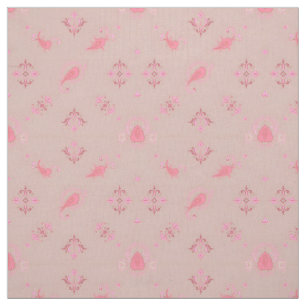 Roze Paisley Pattern Stof