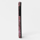 Roze Paisley Print iPhone 5 Hoesje (Achterkant/links)