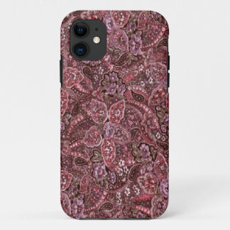 Roze Paisley Print iPhone 5 Hoesje
