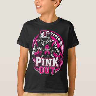 Roze pak borstkanker bewustzijn amerikaans t-shirt