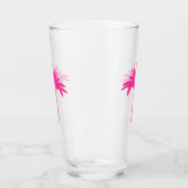roze palmboom glas (Links)