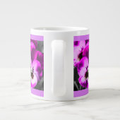 Roze Pansy Cup Extra Grote Beker (Achterkant)