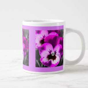 Roze Pansy Cup Extra Grote Beker