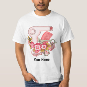 Roze Pansy Schoonheidsspecialiste  T-shirt