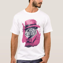 Roze pantherShirt