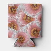 roze papaver blikjeskoeler (Voorkant)