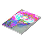 Roze papaver notitieblok (Gedraaid)