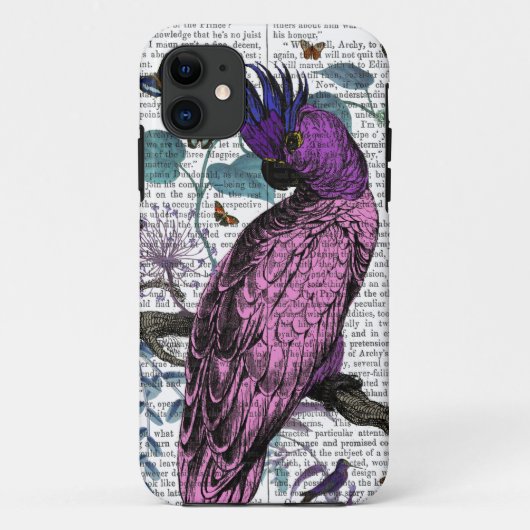Roze Papegaai Case-Mate iPhone Case (Achterkant)