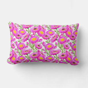 Roze Papier Daisies Bloemen Bloemen Kussen