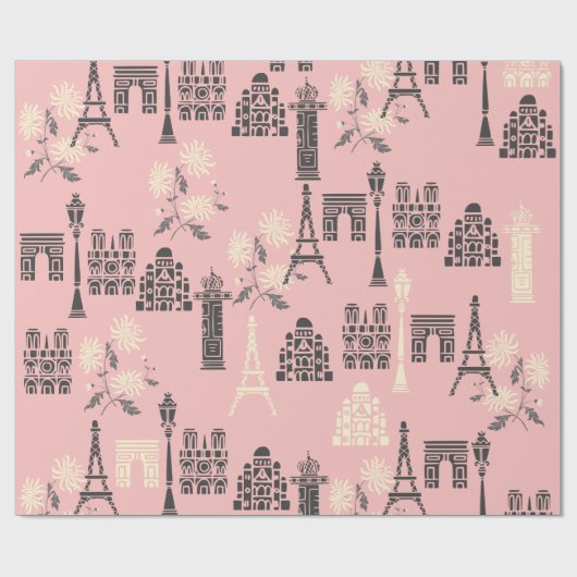 Roze papier voor de onmiddellijke verpakking van P (Vlak)