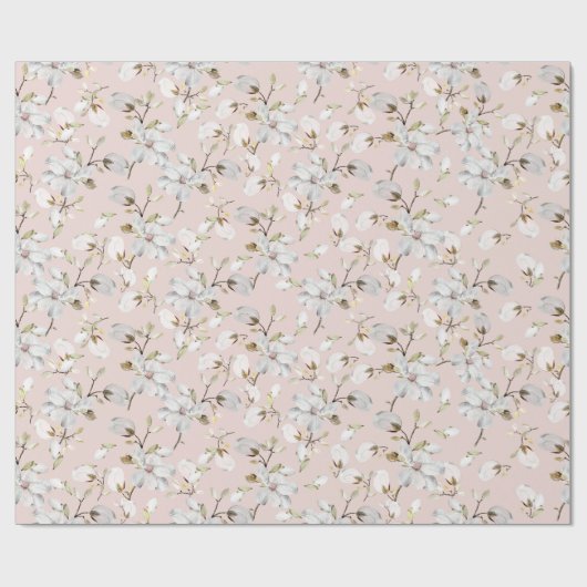 Roze papier voor de Waterverf van Floral (Vlak)