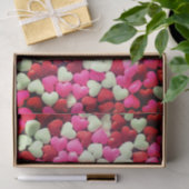 Roze papier voor het hoofdweefsel van rood en wit  (Geschenk)