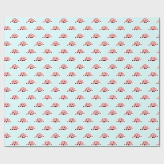 Roze papier voor het oppakken van varkensvlees - U (Vlak)