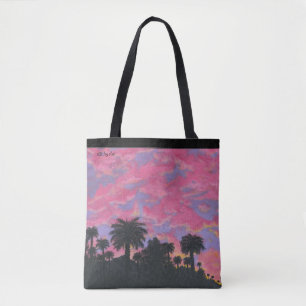 "Roze paradijs"-Tas van All Joy Art Draagtas