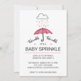 Roze paraplu twinkle baby sprinkhaan downloaden kaart