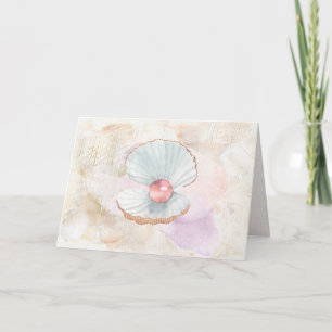 Roze Parel in Mosselschelp Kaart