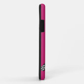 Roze Parijs Eiffeltoren Gepersonaliseerde iPhone C Case-Mate iPhone Case (Achterkant/rechts)