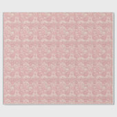  Roze Parisian Feminine Cadeaupapier (Vlak)