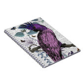Roze Parrot Notitieboek (Rechterzijde)
