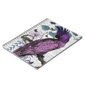 Roze Parrot Notitieboek (Linkerzijde)