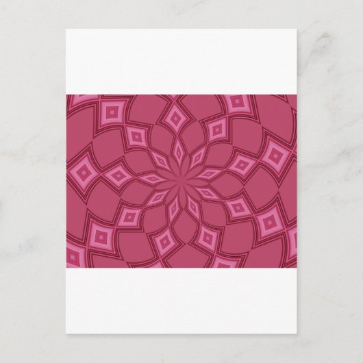 ROZE PASSIE BRIEFKAART (Voorkant)