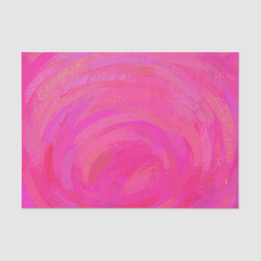 Roze Passie Tissuepapier (Voorkant)