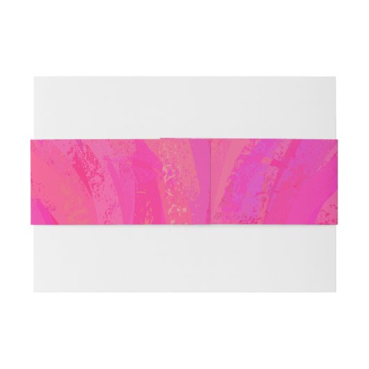 Roze Passie Uitnodigingen Wikkel (Achterkant Voorbeeld)