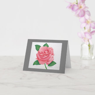 Roze Passion Inspirerend Note Kaart