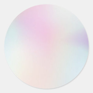 Roze pasta aangepaste driekwart klassieke ronde St Sticker