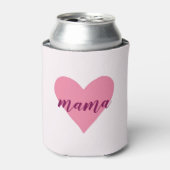 Roze Pastel Mama Koelbox - Moederdag Gift Blikjeskoeler (Blikje Voorkant)