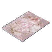 Roze pastel notitieboek (Linkerzijde)