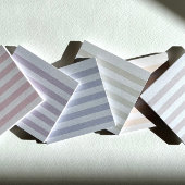 Roze pastelstreep Post-it notes